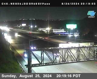 NB 805 at NB 805/5 Merge