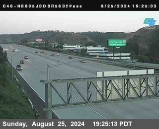 NB 805 at NB 805/5 Merge