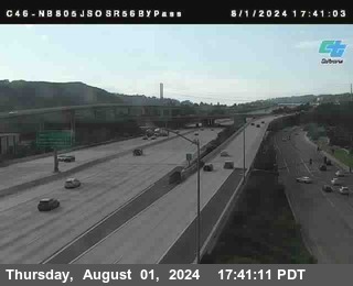 NB 805 at NB 805/5 Merge