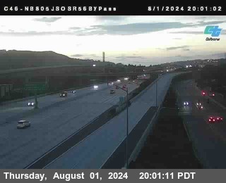 NB 805 at NB 805/5 Merge