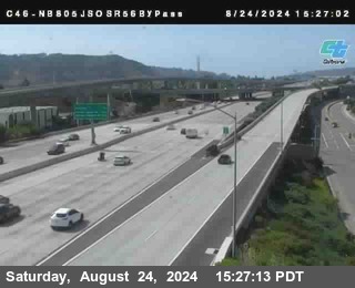 NB 805 at NB 805/5 Merge