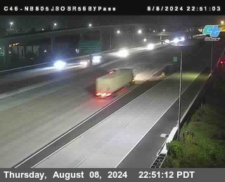 NB 805 at NB 805/5 Merge