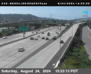 NB 805 at NB 805/5 Merge