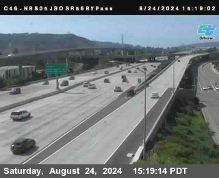 NB 805 at NB 805/5 Merge