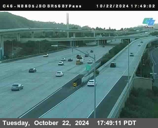 NB 805 at NB 805/5 Merge