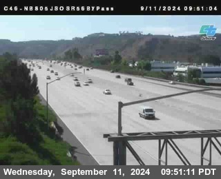 NB 805 at NB 805/5 Merge