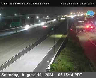 NB 805 at NB 805/5 Merge