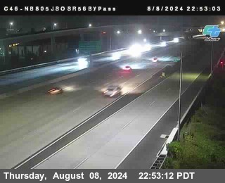 NB 805 at NB 805/5 Merge