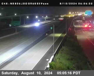 NB 805 at NB 805/5 Merge