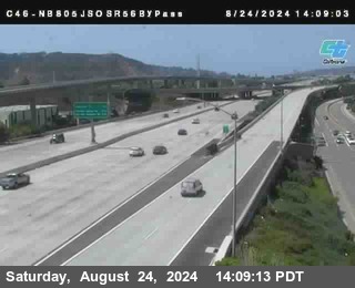 NB 805 at NB 805/5 Merge