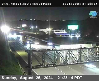 NB 805 at NB 805/5 Merge