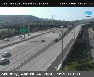 NB 805 at NB 805/5 Merge