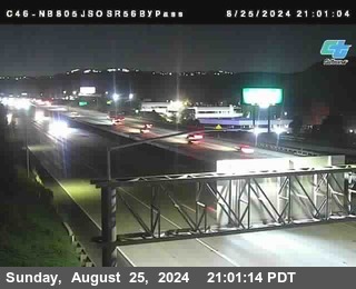 NB 805 at NB 805/5 Merge