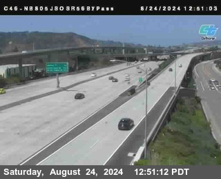 NB 805 at NB 805/5 Merge