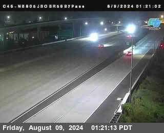 NB 805 at NB 805/5 Merge