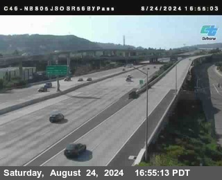 NB 805 at NB 805/5 Merge