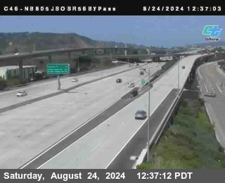 NB 805 at NB 805/5 Merge