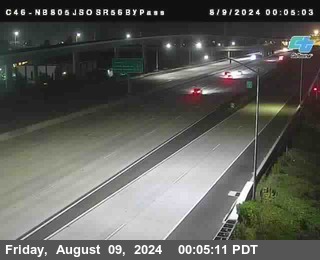 NB 805 at NB 805/5 Merge