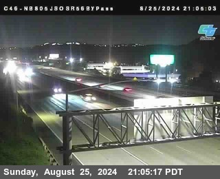 NB 805 at NB 805/5 Merge