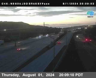 NB 805 at NB 805/5 Merge