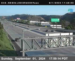 NB 805 at NB 805/5 Merge