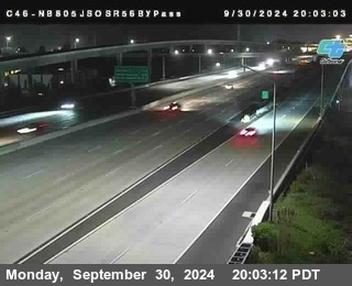 NB 805 at NB 805/5 Merge