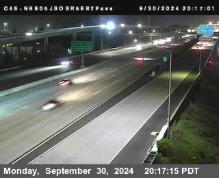 NB 805 at NB 805/5 Merge