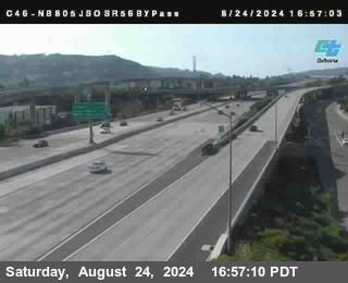 NB 805 at NB 805/5 Merge