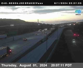 NB 805 at NB 805/5 Merge