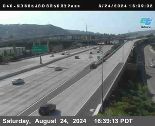 NB 805 at NB 805/5 Merge