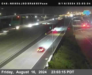 NB 805 at NB 805/5 Merge