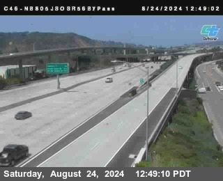 NB 805 at NB 805/5 Merge