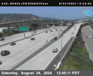 NB 805 at NB 805/5 Merge