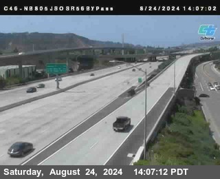 NB 805 at NB 805/5 Merge