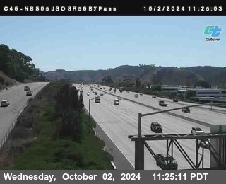 NB 805 at NB 805/5 Merge