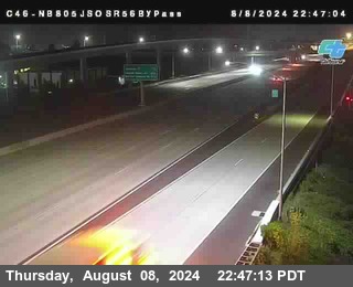 NB 805 at NB 805/5 Merge