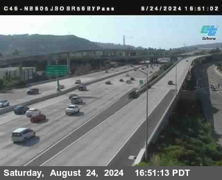 NB 805 at NB 805/5 Merge