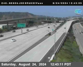 NB 805 at NB 805/5 Merge