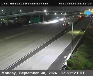 NB 805 at NB 805/5 Merge