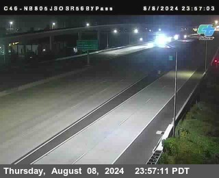 NB 805 at NB 805/5 Merge