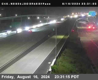 NB 805 at NB 805/5 Merge