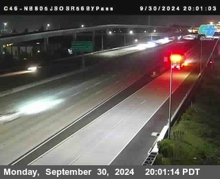 NB 805 at NB 805/5 Merge