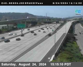 NB 805 at NB 805/5 Merge