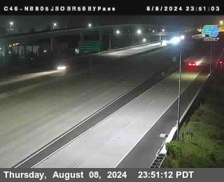 NB 805 at NB 805/5 Merge