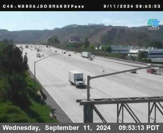 NB 805 at NB 805/5 Merge