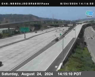 NB 805 at NB 805/5 Merge