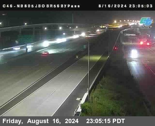 NB 805 at NB 805/5 Merge