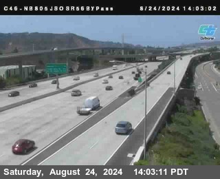 NB 805 at NB 805/5 Merge