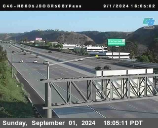 NB 805 at NB 805/5 Merge