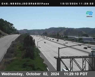 NB 805 at NB 805/5 Merge